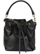 Saint Laurent Medium Emmanuelle Bucket Bag, Women's, Black, Calf Leather