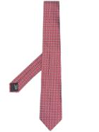 Lanvin Micro-pattern Tie - Red