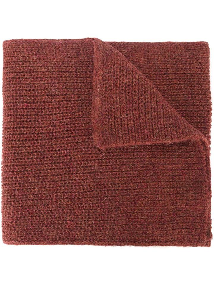 Isabel Marant Étoile 'genoa' Scarf, Women's, Yellow/orange, Alpaca/wool/linen/flax/polyester