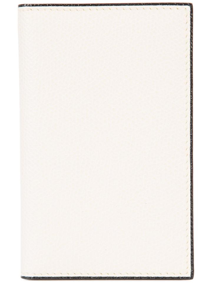 Valextra Business Card Holder - White