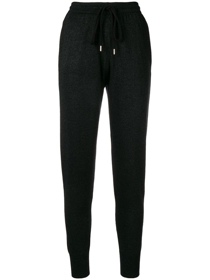 Markus Lupfer Drawstring Waist Trousers - Black