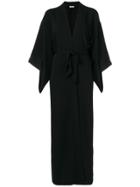 P.a.r.o.s.h. Longline Robe - Black