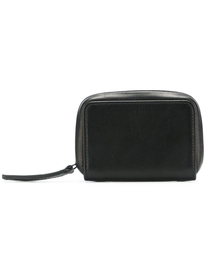 Ann Demeulemeester Blanche Zipped Wallet - Black
