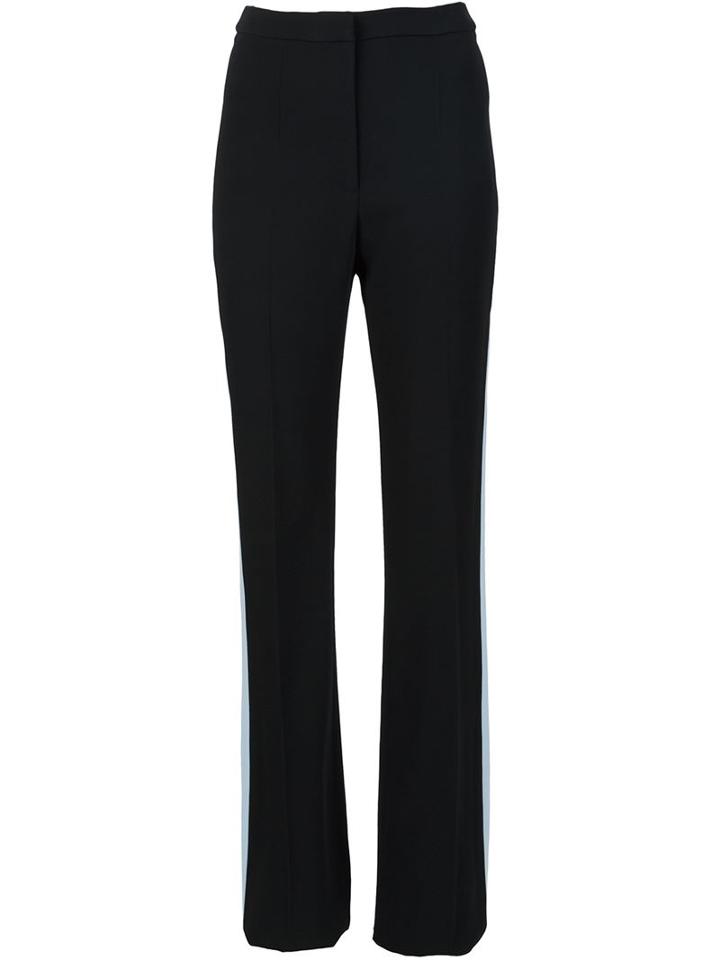David Koma Contrast Stripe Trousers