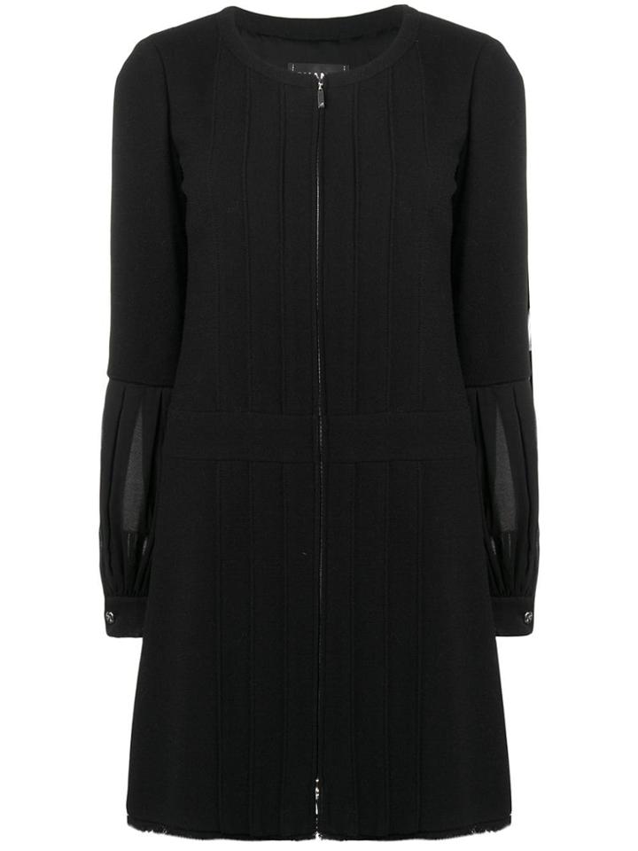 Chanel Vintage Chanel Vintage Cszh0918chadre4 Black Wool/silk