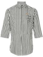 Dolce & Gabbana Striped Short-sleeve Shirt - Black