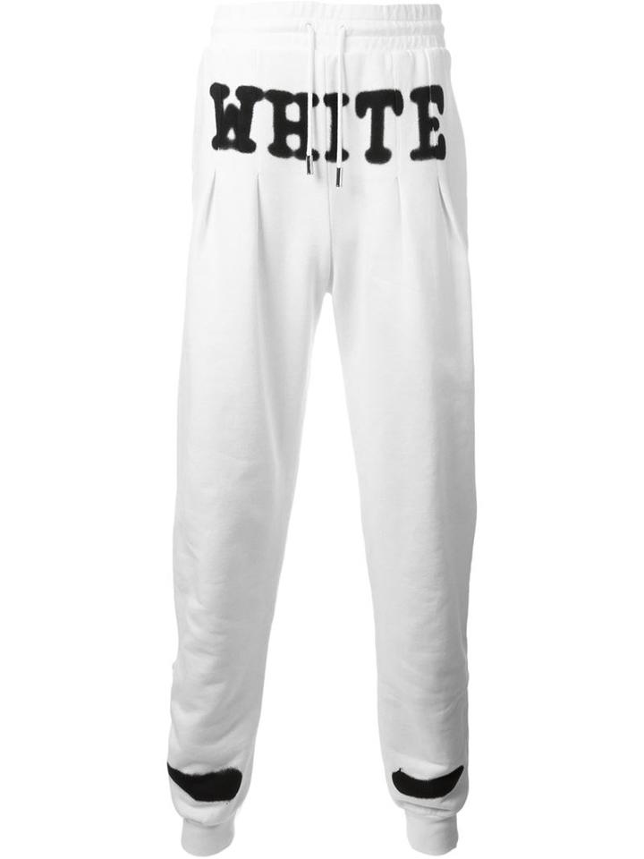 Off-white 'white' Track Pants