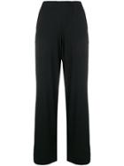 Lamberto Losani Elastic Waist Trousers - Black