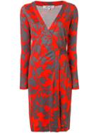 Dvf Diane Von Furstenberg Julian Embroidered Wrap Dress