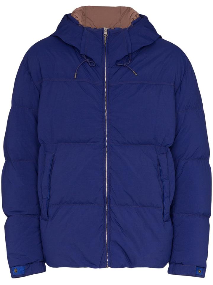 Ten C Base Padded Coat - Blue