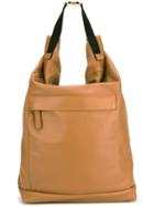 Marni Abyss Tote Bag, Women's, Brown, Leather