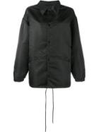 Balenciaga Drawstring Hem Jacket, Women's, Size: 34, Black, Nylon/cupro