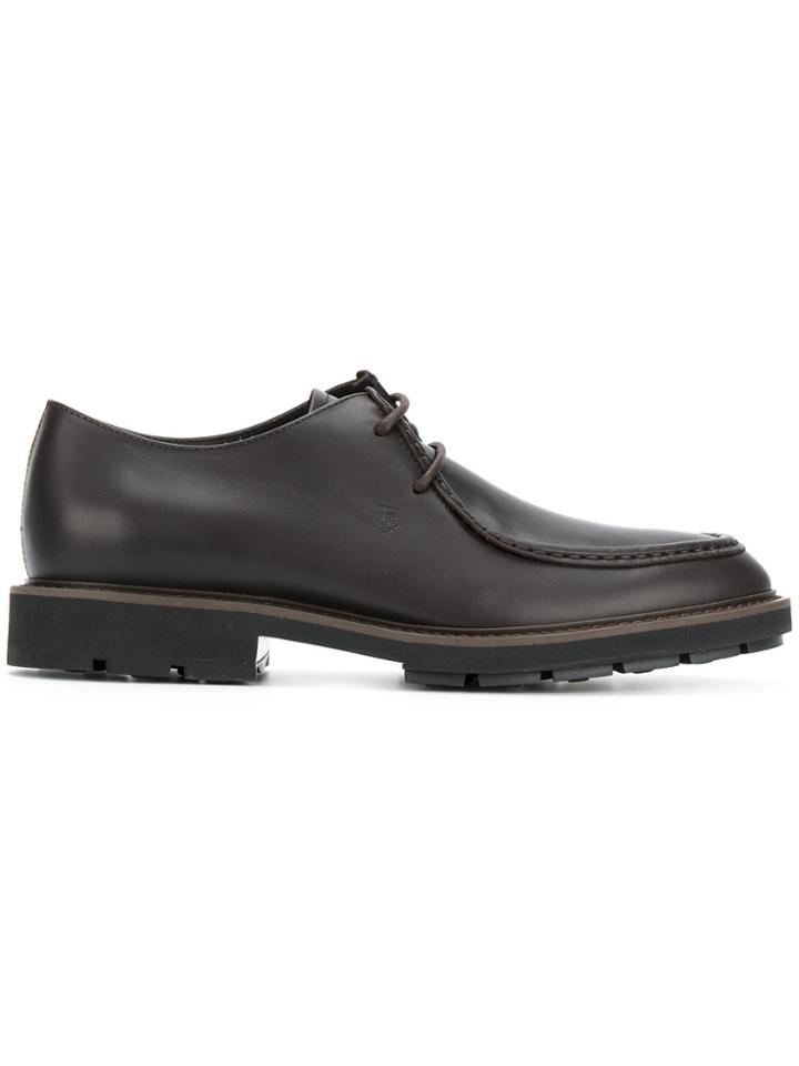 Tod's Classic Lace-up Shoes - Brown