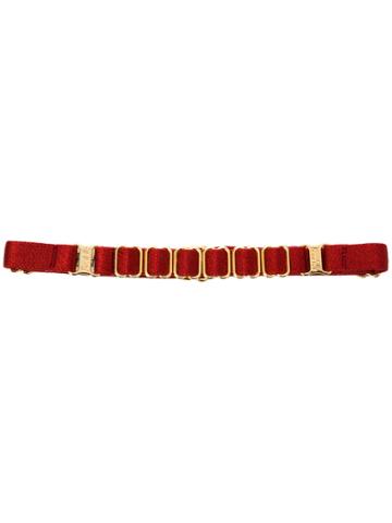 Bordelle Amaya Choker Necklace - Red