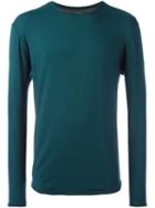 Ann Demeulemeester Slim-fit Sweatshirt, Men's, Size: Small, Green, Spandex/elastane/rayon