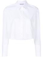 Neil Barrett Cropped Shirt - White