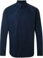 Consistence Stitch Detail Shirt, Men's, Size: 50, Blue, Cotton