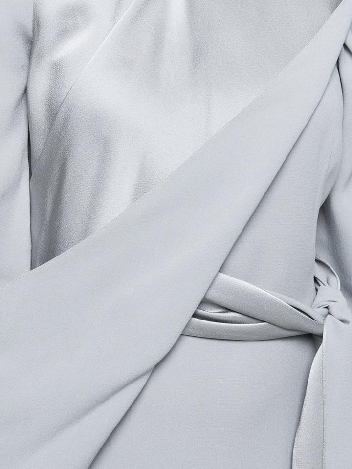 Chalayan Long Draped Dress - Grey