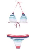 Brigitte Striped Bikini Set - Multicolour