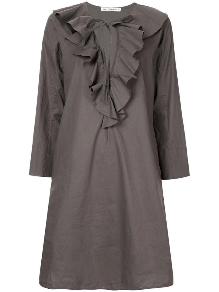 Lis Lareida Ruffled Dress - Grey