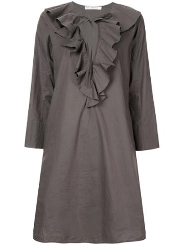 Lis Lareida Ruffled Dress - Grey