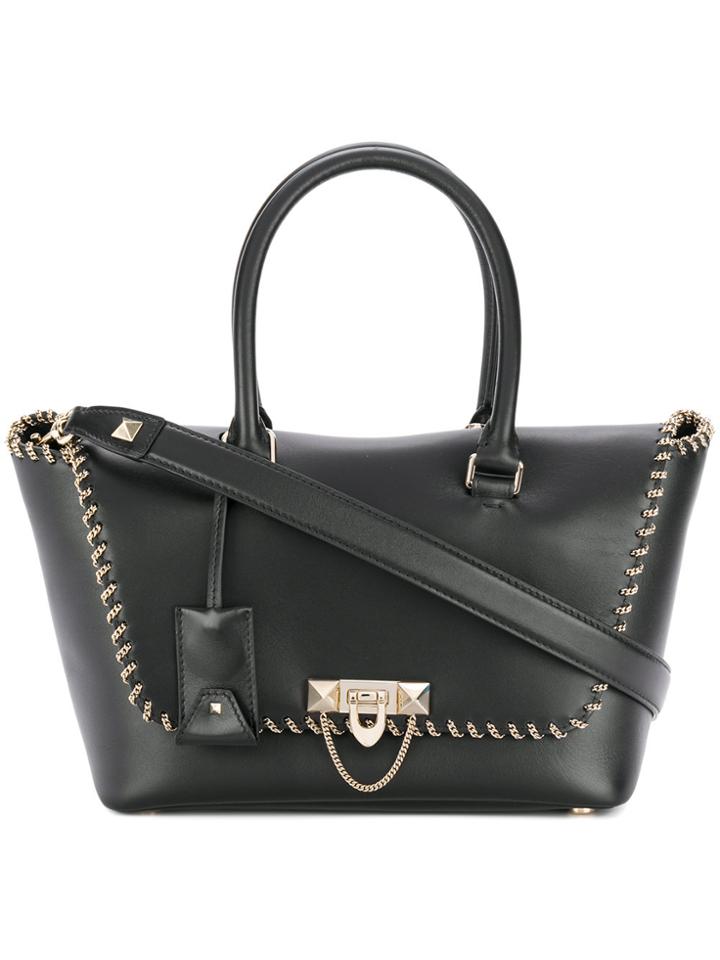Valentino Valentino Garavani Demilune Tote - Black