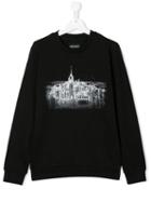 Emporio Armani Kids City Landscape Sweatshirt - Black