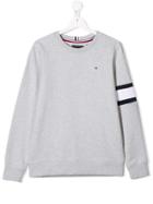 Tommy Hilfiger Junior Teen Classic Logo Sweater - Grey