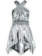 Isabel Marant Kary Metallic Mini-dress