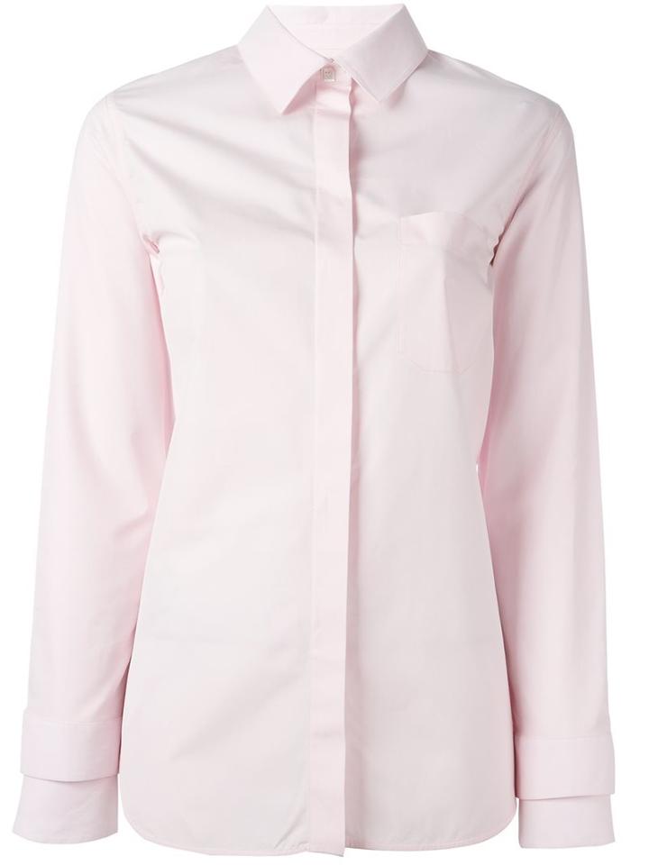 Courrèges Classic Shirt, Women's, Size: 40, Pink/purple, Cotton