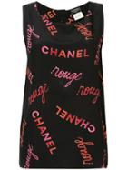 Chanel Pre-owned 1996 Sleeveless Top - Black