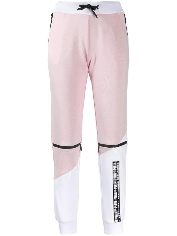 Philipp Plein Slim-fit Jogging Trousers - White