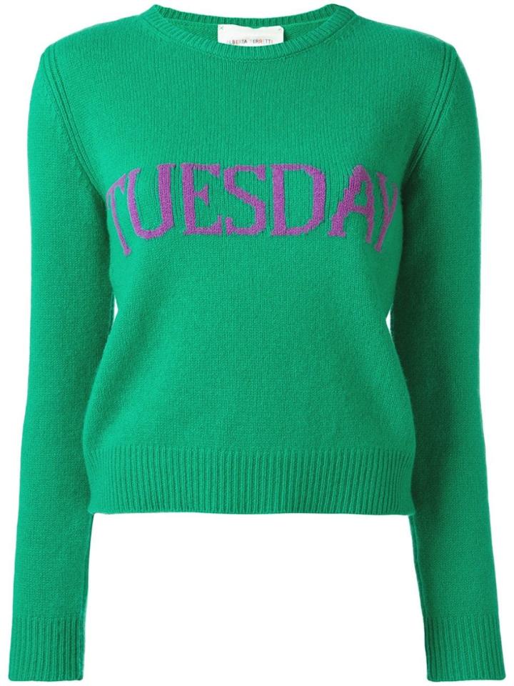 Alberta Ferretti Tuesday Jumper - Green