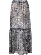 See By Chloe Floral Print Maxi Skirt