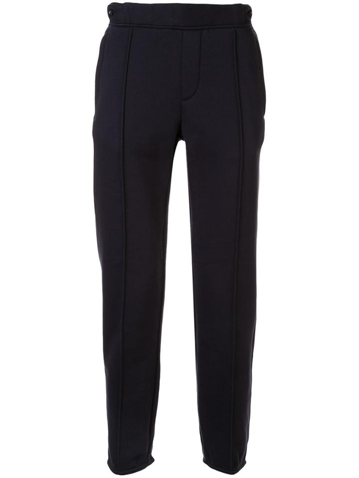 Emporio Armani Straight-leg Joggers - Black