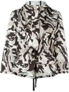 Moncler 'corail' Camouflage Jacket, Women's, Size: Iv, Black, Polyester/polyamide