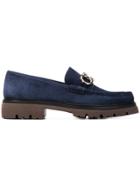 Salvatore Ferragamo Salvatore Ferragamo 696086 Blu Garconne Furs &