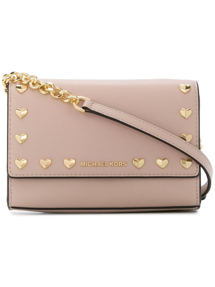 Michael Michael Kors Ruby Crossbody Bag - Pink & Purple