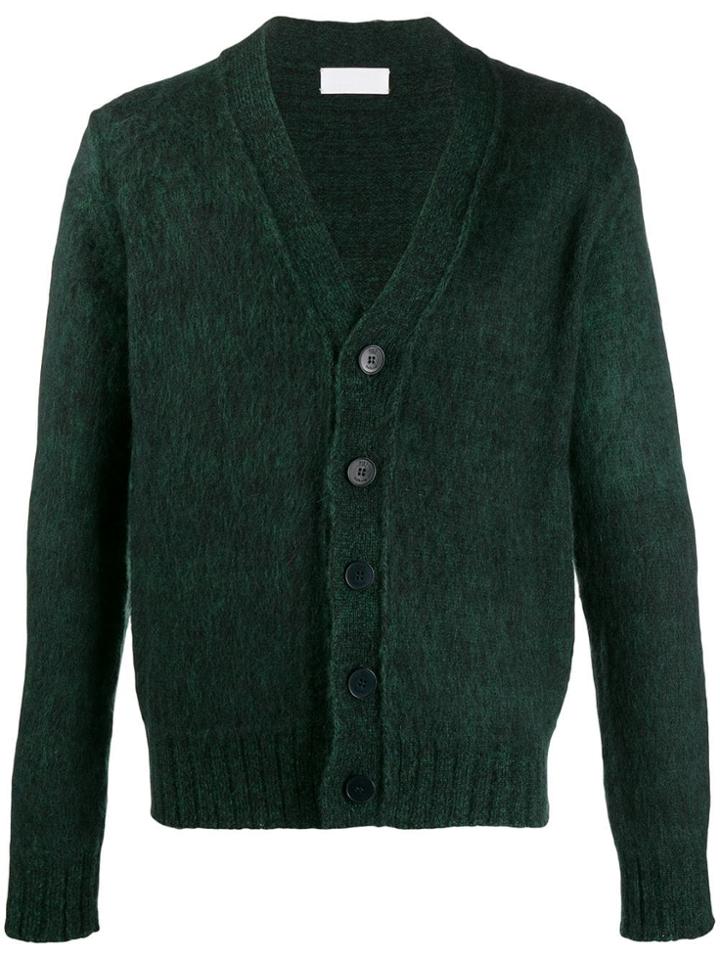 Haikure Kirk Knitted Cardigan - Green