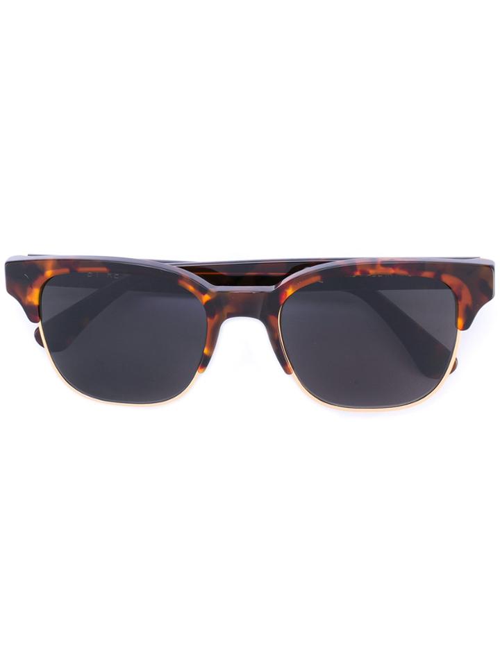 Retrosuperfuture Tortoiseshell Square Sunglasses - Brown