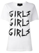 Dom Rebel 'trouble' T-shirt, Women's, Size: Small, White, Cotton