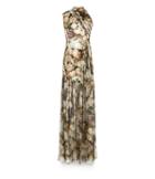 Christopher Kane Rubbish Print Wrap Dress
