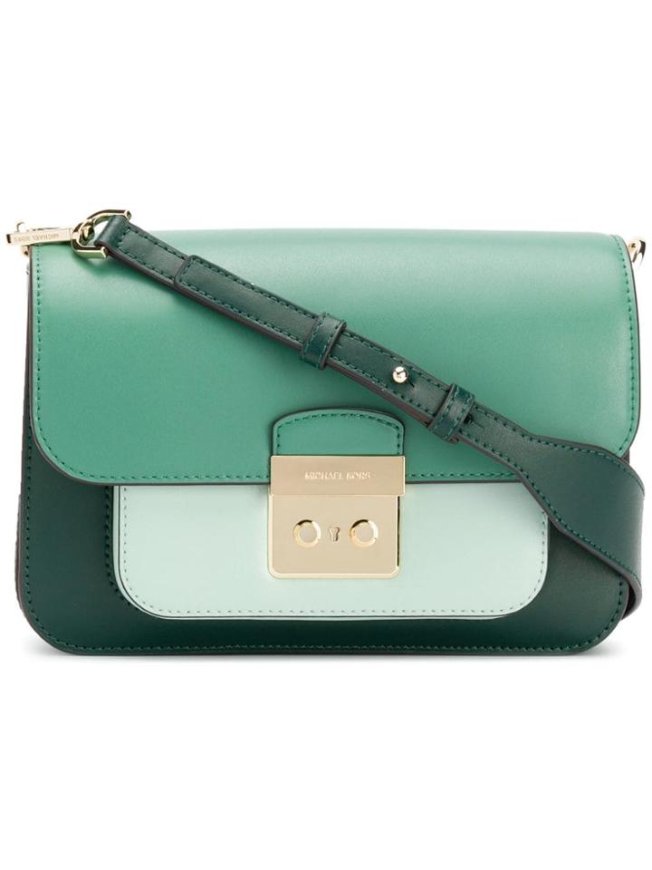 Michael Michael Kors Sloan Editor Shoulder Bag - Green