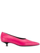 Dorateymur Kitten Heel Pumps - Pink