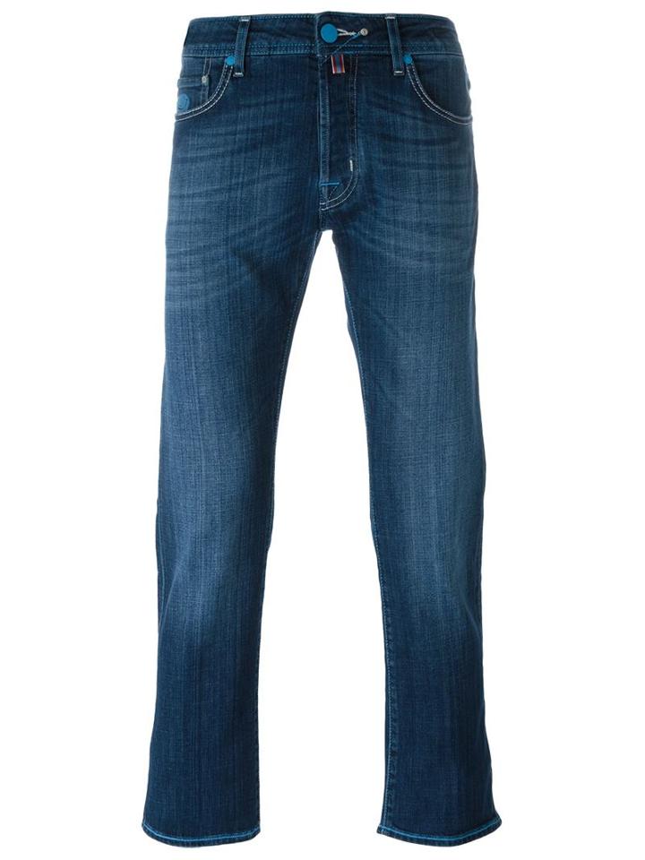 Jacob Cohen Slim-fit Jeans, Men's, Size: 36, Blue, Cotton/spandex/elastane