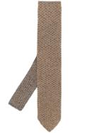 Lardini Knitted Tie - Nude & Neutrals