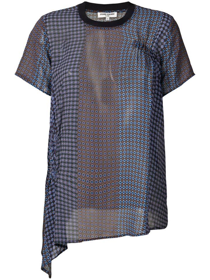 Opening Ceremony Foulard Tunic Blouse - Blue