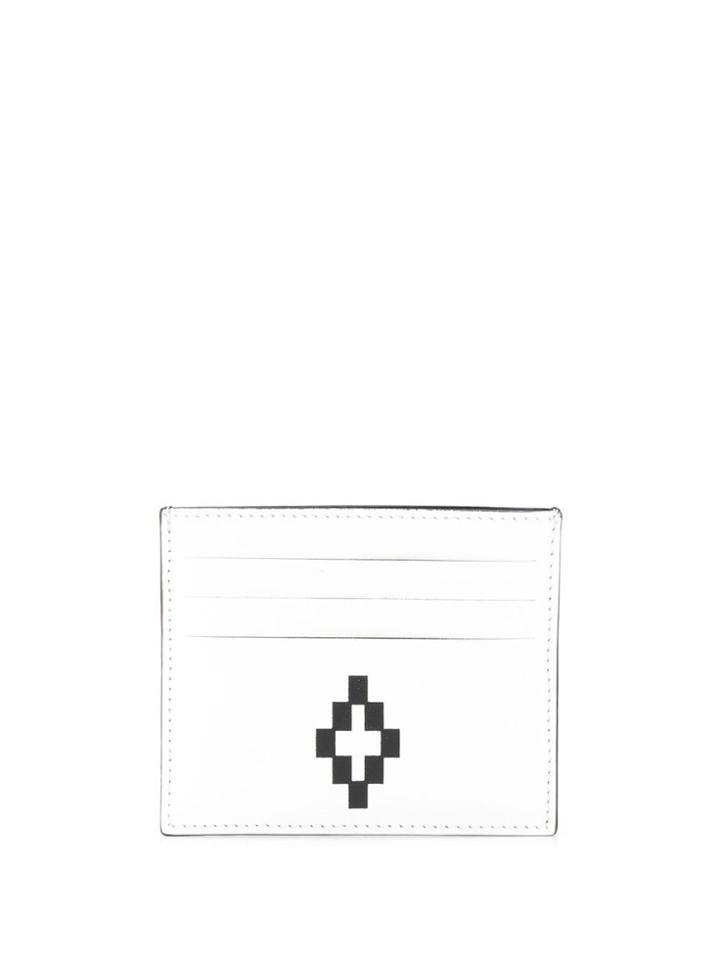 Marcelo Burlon County Of Milan Diamond Print Cardholder - White