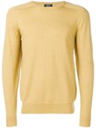 A.p.c. Crewneck Sweater - Yellow & Orange