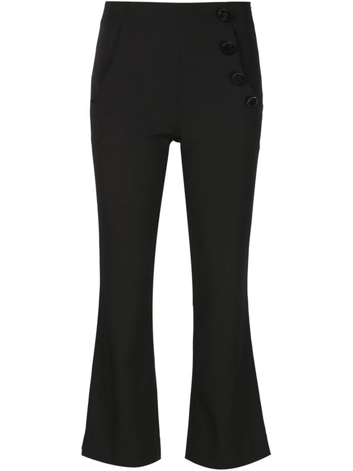 Proenza Schouler Cropped Flared Trousers